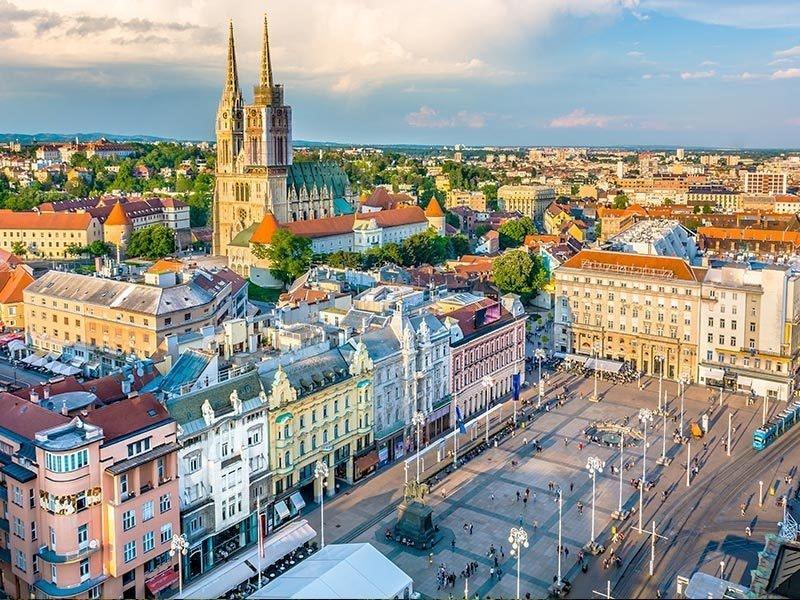 Central Apartments Zagreb Luaran gambar